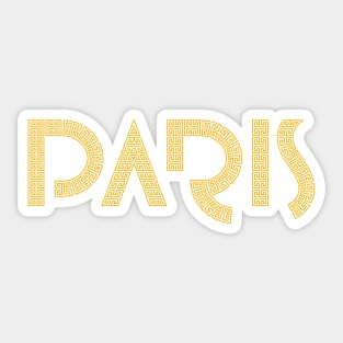 Paris Sticker